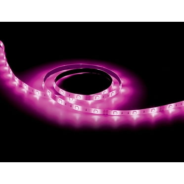 Merkury FLEXGLO32 Bande lumineuse multicolore flexible avec synchronisation sonore, 32,8 pi.