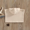 thumbnail image 3 of Peignoir à Capuchon pour Tout-Petit Garçon Fille, Enfants, Mignon, Sans Manches, Arc-en-Ciel, Haut de Peignoir à Capuche, Ensembles, Couvre-Maillot de Bain, 3 of 6