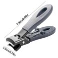 thumbnail image 2 of Openpig Heavy-Duty Nail Clippers With Large Opening 8mm Wide Blade Sharp Manicure Tool Classic Style - Ideal For Thick Nails, 2 of 2