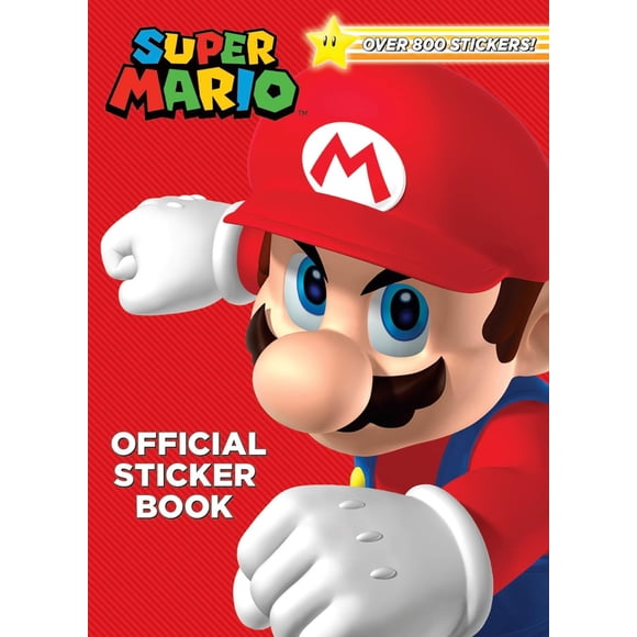 (Colouring & Activity)Super Mario Official Sticker Book (Nintendo®), Book , Foxe, Steve; Random House,(Trade paperback)