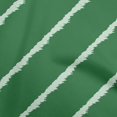 thumbnail image 1 of oneOone Rayon Green Fabric Stripe Craft Projects Decor Fabric Printed By The Yard 56 Inch Wide, 1 of 5