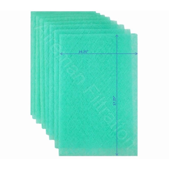 Wingman1 Electronic AC Furnace Air Filter Replacement Pads Year Supply - 4 Changes (16x20x1)