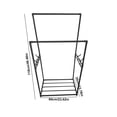 thumbnail image 3 of Dvkptbk Coat Rack Double Pole Clothes Hanger Hanging Clothes Hanger Multifunctional Bedroom Clothes Hanger Storage Box Can Be Placed The Bottom Floor Organization and Storage, 3 of 6