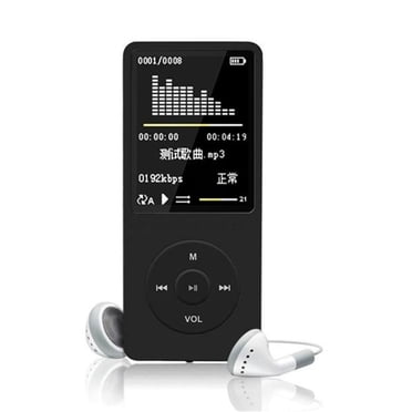 EGNMCR 70 Hours Playback MP3 MP4 Lossless Sound Music Player FM Recorder Card Up To 128GB Music Player