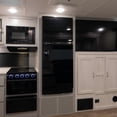 thumbnail image 2 of Furrion LLC Microwave Oven FMSN09-BL 0.9 Cubic Foot Capacity; 900 Watts; LED Panel Temperature Control; Black; With 13.6 Inch Diameter Glass Turntable; Without Trim Kit, 2 of 3