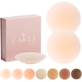 thumbnail image 1 of Cakes Grippy Seamless Covers, Cakes Nipple Covers Grippy Not Sticky, Cakes Plus Nipple Covers Full Coverage Reusable, 1 of 6