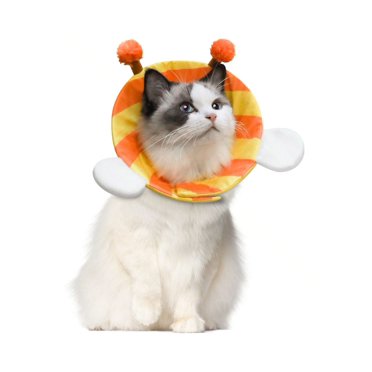 Cat Recovery Collar, Lightweight Pet Elizabeth Collar Cute Design 2 Different Sizes Measure First