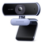 USB Webcam 1080P HD Mini Webcam For Laptop Computer Web Camera Dual Microphones ,Easy to Operate