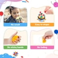 thumbnail image 3 of Fuebueo Model Magic Clay 12 Colors Nature Color DIY Air Dry Clay with Tools as Best Present for Children Toy for Kids, 3 of 9