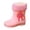 Pink, variant on FhsagQ Boots Kids Hiking Boots Girls Kids Shoes Short Rain Boots for Womens Ankle Rainboot on Garden Boot Rubber Shoes Kids Rain Boots Size 11C Boys Kids Rain Boots Size 3 Boys Yellow 15