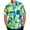 Green, variant on TopLLC Mens Floral Hawaiian Shirts Short Sleeve Button Down Beach Shirts Plaid Shirt Men