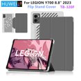 thumbnail image 2 of Étui pour Lenovo Legion Y700 8,8 Pouces 2023 To-320F, Étui à Rabat avec Support, Étui Rigide pour Tablette Legion Y700 2e Gén 8,8 Pouces 2023, Étui Vert pour Legion Y700 2023, 2 of 6