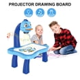 thumbnail image 2 of Children LED Projector Art Drawing Table Toys for Paint Learning (Blue), 2 of 7
