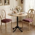 thumbnail image 2 of HOMCOM Dining Table for 2-4 People, Modern Kitchen Table with Pedestal Base, 2 of 10