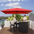 thumbnail image 1 of Costway Parasol Déporté de Patio 10 Pieds X 13 Pieds en Aluminium, Rotation à 360°, Inclinaison, Orange, 1 of 10