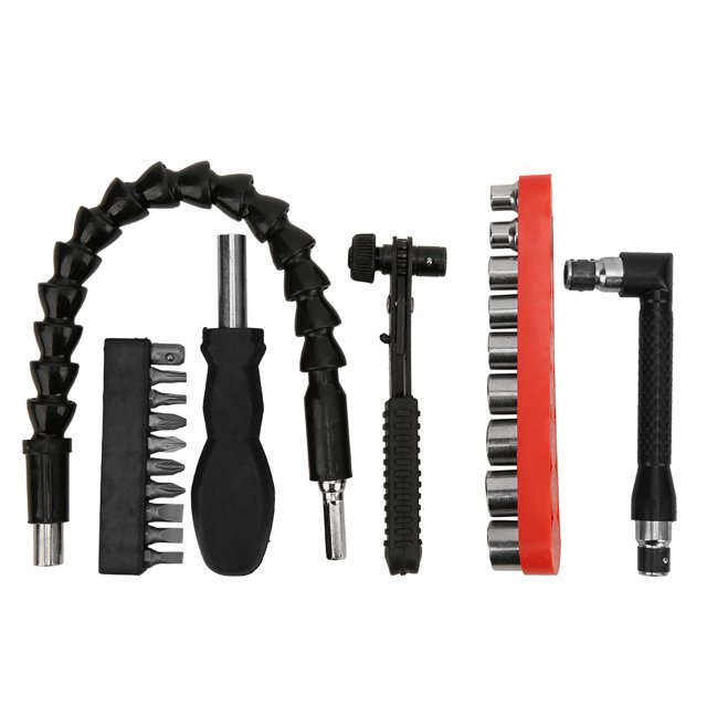 Embout d'Arbre Flexible, Ensemble de 23 Pcs pour Tournevis pour Perceuse Électrique