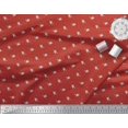 thumbnail image 3 of Soimoi Rayon Fabric Leaves & Rose Floral Printed Fabric 1 Yard 56 Inch Wide, 3 of 3
