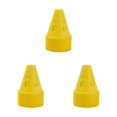 thumbnail image 2 of Transemion 10 Pcs/ensemble Pile de Patinage à Roulettes Robuste et Portable Coupe-Vent Ajourée Polyvalente Jaune 3ensemble, 2 of 6