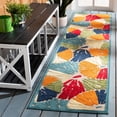thumbnail image 1 of Safavieh Cabana Regis Tapis Floral Extérieur, 1 of 8