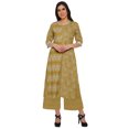 thumbnail image 2 of Moomaya Ensembles Palazzo Décontractés Deux Pièces Imprimés Tenue Ethnique Indienne pour Femmes, 2 of 5