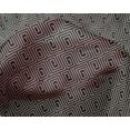 thumbnail image 4 of oneOone Silk Tabby Fabric Greek Key Geometric Print Sewing Fabric BTY 42 Inches Wide, 4 of 4