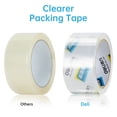 thumbnail image 2 of Deli Ruban d'Emballage, 1,88 Po x 60 Vg (48 mm x 55 m), 6 Rouleaux de Ruban d'Emballage en Acrylique Transparent Robuste et Durable pour l'Expédition, l'Envoi, le Déménagement et l'Entreposage, 2 of 7