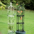 thumbnail image 1 of HLONK Clearance!  Spliced 8Mm Greenery Climbing Frame Flower Support Bracket Plant Stand Plant Clips White, 1 of 7