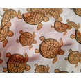 thumbnail image 4 of oneOone Silk Tabby Rust Brown Fabric Nautical Sewing Craft Projects Fabric Prints By Yard 42 Inch Wide, 4 of 4