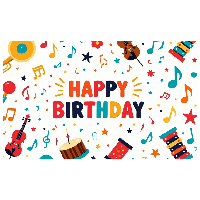 Colorful Balloons Birthday Banner Festive Party Supplies Happy Birthday Decorations Photography Props Backdrop Background Celebration Decor
