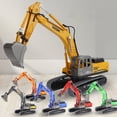 thumbnail image 2 of Excavator Toy 360-Degree Rotation Flexible Digging Arm 1 36 Scale Simulation Ornament Plastic Engineering Vehicle Model Children Toy Birthday Gift, 2 of 8