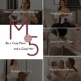 thumbnail image 4 of Momcozy M5 Hands Free Breast Pump, Wearable Breast Pump with 3 Modes & 9 Levels, Purple 2 pack 160ml, 4 of 9
