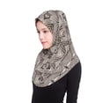 thumbnail image 3 of Muslim Women Inner Hijab Headscarf Cap Islamic Full Cover Islamic Hat, 3 of 9