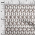 thumbnail image 1 of oneOone Cotton Poplin Fabric Swirl & Geometric Ikat Print Fabric By Yard 42 Inch Wide, 1 of 4