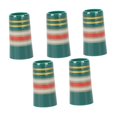thumbnail image 3 of Lipstore 5 Pieces Golf Club Ferrules Size .370 Taper Tip Adapter Golf Sleeve Ferrules green, 3 of 8