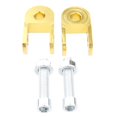 thumbnail image 2 of S SERENABLE 1 Pair Motorcycle Thicken Pad Shock Absorbers For Height Extension - Yellow, as described, 2 of 9
