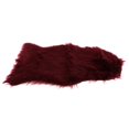 thumbnail image 1 of DOLITY 60x90cm Shaggy Soft Faux Sheepskin Area Rug Floor Carpet Mat - Red, 1 of 9