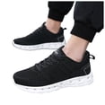 thumbnail image 1 of Running Tennis Shoes for Men Lightweight Breathable Mesh Lace up Driving Golf Nursing Work Sneakers, 1 of 4