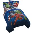 thumbnail image 1 of Jay Franco Marvel Avengers Blue Circle Bed Set, Twin, 1 of 9