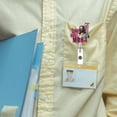 thumbnail image 4 of EGNMCR Home Decor, Room Decor, Wall Decor Automatic Retractable Badge Clip P lastic badge clip, 4 of 6