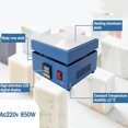 thumbnail image 4 of Cellophane Packaging Machine, Manual Cellophane Overwrapping Machine, 850W Desktop Heating Sealing Machine with Digital Display, Temperature Control Range 0-400℃, for BOPP/PVC Packing, 4 of 6