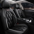 thumbnail image 1 of Maidao Car Seat Covers Leather Set for Mercedes-Benz for A35 2018-2024 5 Seats Compatible Airbag Waterproof Front Rear Cushion Protector with Pillow and Headrest Gray, 1 of 8