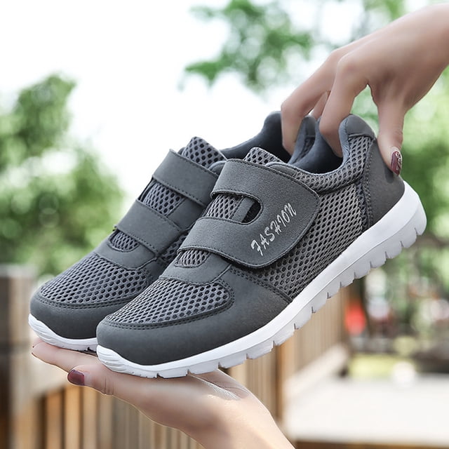 Espadrilles pour Hommes en Maille Respirante à Enfiler Antidérapantes Course Marche Plein Air
