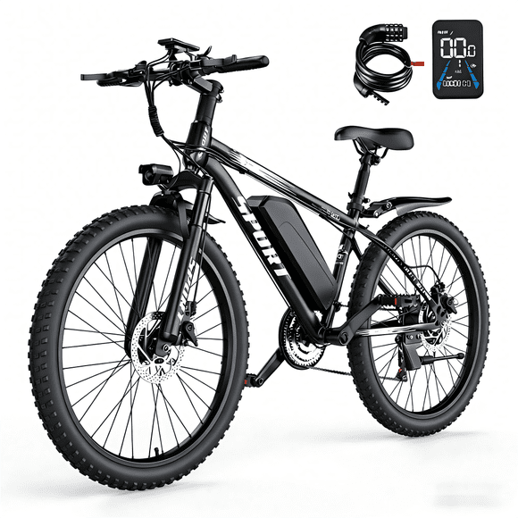 AZHAR G29 Vélo Électrique pour Adultes, Vélo de Montagne Électrique 26,750w, Moteur 1200W de Pointe 48V 10.4Ah Vélo Électrique 7 Vitesses UL2849