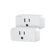 thumbnail image 1 of Merkury Smart 1 AC Outlet Wi-Fi Plug - Smart Outlet Compatible with Alexa & Google, White (2-pack), 1 of 6