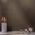 thumbnail image 5 of FASÄDE Ripple Decorative Vinyl Backsplash Panel in Argent Bronze (6X6 Inch Sample, 5 of 5