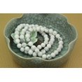 thumbnail image 4 of Angelstones Bracelet Extensible Unisexe en Perles Rondes 8 mm en howlite Mate Naturelle, 4 of 4