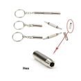 thumbnail image 4 of Allume 1Pc Eyeglass Screwdriver, 3in1 Mini Sunglasses Eyeglass Phone Watch Repair Keychain Screwdriver Kit Tool - Home Essential Tools, Holiday Gifts Silver, 4 of 13