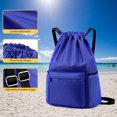 thumbnail image 2 of Mini Sac de Voyage Sac de Natation Sac Imperméable à Cordon Sac à Dos d'Extérieur, 2 of 8