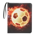 thumbnail image 2 of Card Binder, 9 Pockets 900 Cards Trading Card Album, 3  Game Cards Binder With Carrying Strap, Waterproof Multipurpose Trading Card Holder For Sports Cards, Game Cards, 2 of 8