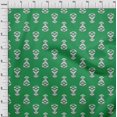 thumbnail image 4 of oneOone Polyester Spandex Green Fabric Block Fabric For Sewing Printed Craft Fabric By The Yard 56 Inch Wide-OQ, 4 of 5